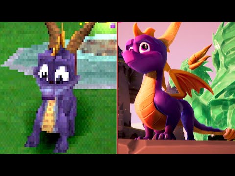 Spyro the Dragon Reignited Trilogy Visual Comparison - UCKy1dAqELo0zrOtPkf0eTMw