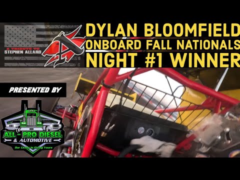 Dylan Bloomfield Scores First Win At Silver Dollar Speedway Night 1 Fall Nationals Tribute To SA - dirt track racing video image