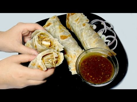 Chicken Malai Boti Roll - Chicken Paratha Roll Recipe - UCQ2P7C8UGoVM6AhqsVx-M0Q