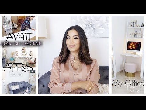 Chic Work-Space │Idées - Astuces - DIY Pour Une Déco De Luxe Sans Se Ruiner #ROOMTOUR - UCS1VKu4MIN8aTkgKEmYTX7A