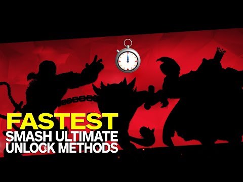 Super Smash Bros. Ultimate: How to Unlock Every Character (Fastest Method) - UCKy1dAqELo0zrOtPkf0eTMw