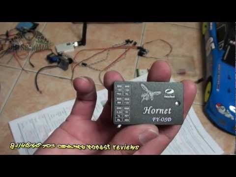 How to setup FY Hornet OSD and FPV System - UCsFctXdFnbeoKpLefdEloEQ