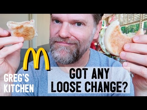 McDonalds Loose Change Menu Food Review - Greg's Kitchen - Fast Food Friday - UCGXHiIMcPZ9IQNwmJOv12dQ