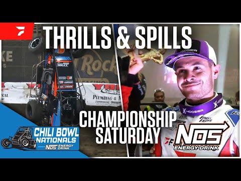 Alphabet Soup Thrills &amp; Spills | 2025 Chili Bowl Nationals - dirt track racing video image