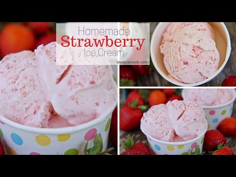 How to Make Homemade Strawberry Ice Cream - UCubwl8dqXbXc-rYE8MOSUnQ