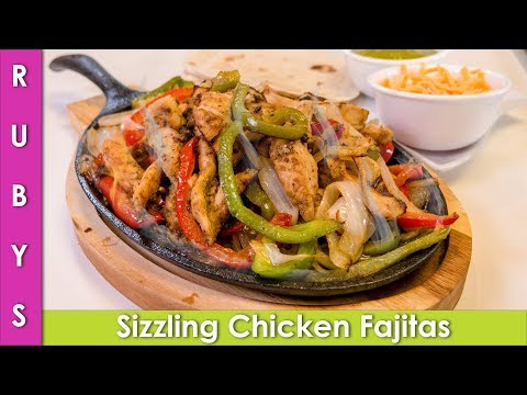 Sizzling Mexican Chicken Fajitas & Jalapeno Sauce Recipe In Urdu Hindi - RKK - UCMhx-uS3O-G_6_lTrYmDKLw