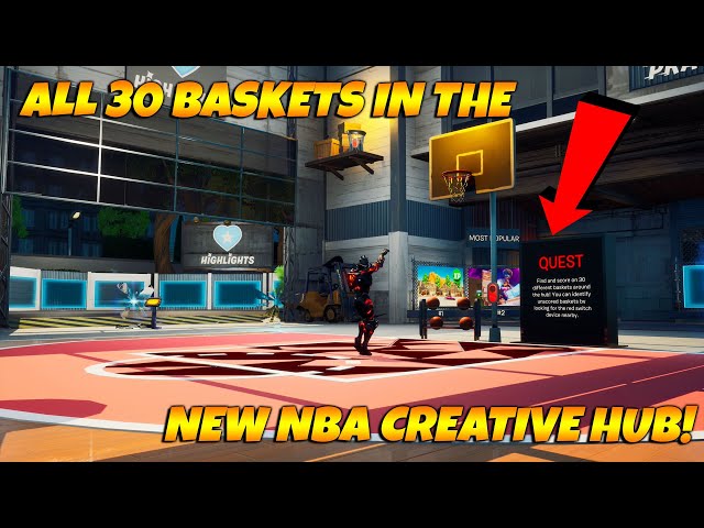 The Fortnite NBA Hub is a Must-Have for Basketball Fans