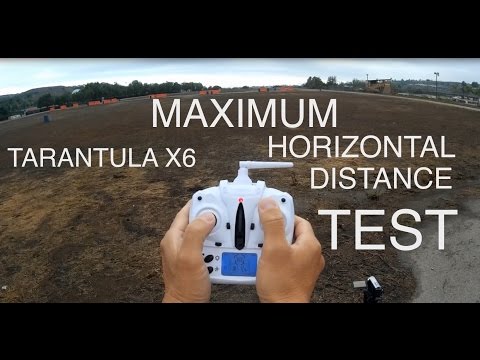 TARANTULA X6 MAXIMUM HORIZONTAL DISTANCE TEST WITH BUSH ADVENTURE!!! - UC9l2p3EeqAQxO0e-NaZPCpA