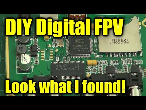 DIY SD digital FPV -- the search for suitable chips (part 1) - UCahqHsTaADV8MMmj2D5i1Vw