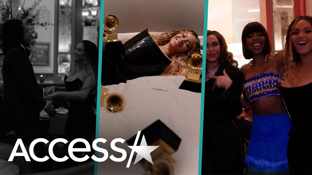 Beyoncé Celebrates Grammys With Jay-Z, Tina Knowles, Kelly Rowland & More In BTS Video