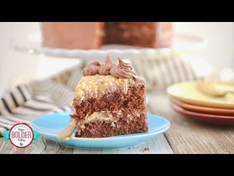 Rich German Chocolate Cake Recipe | Gemma's Bigger Bolder Baking