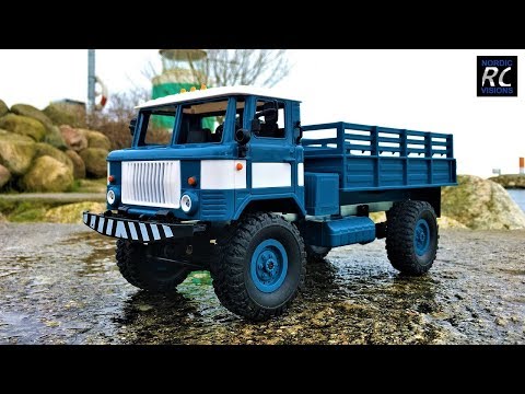 WPL B-24 MiLiTARY TRUCK! Under 40$ 4x4 1/16th Scale RC Vehicle from Gearbest! Unboxing and Run! - UCHcR-O2hVrKGKRYvN1KUjOg