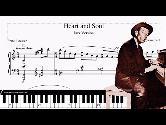 “Heart and Soul” – The Best Jazz Piano Sheet Music