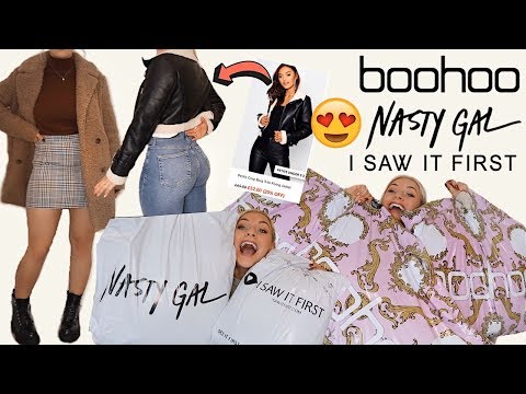 FALL / AUTUMN TRY ON HAUL 2019 | BOOHOO | NASTYGAL | ISAWITFIRST - UCrIZaW33KeTk7mWLtIEA3iw