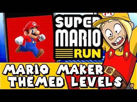 Super Mario Maker: Super Mario Run Themed Levels! (Reddit #23) - UCWiPkogV65gqqNkwqci4yZA