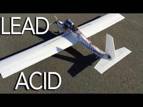 Lead Acid Powered Plane - UCcIbMAd5E6cOaJRuIliW9Lw