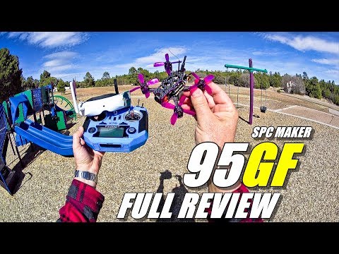 SPC MAKER 95GF Micro FPV Racing Drone - Full Review - [Unboxing, Inspection, Flight / CRASH! Test] - UCVQWy-DTLpRqnuA17WZkjRQ