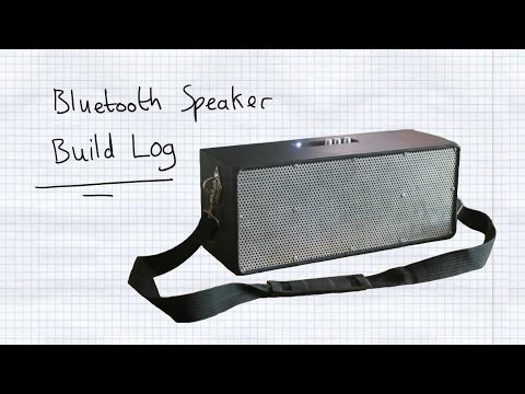 Homemade Bluetooth Boombox - Build Log - UCUQo7nzH1sXVpzL92VesANw