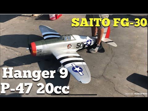 Hanger 9 P-47 20cc ( SAITO FG30) - UCnuF57oK4d219SMimApBnig