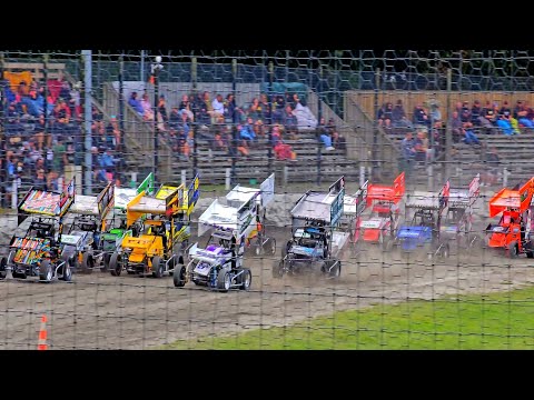 Stratford Speedway - International Minisprints Final Round USA vs CAD vs NZ - 9/3/24 - dirt track racing video image