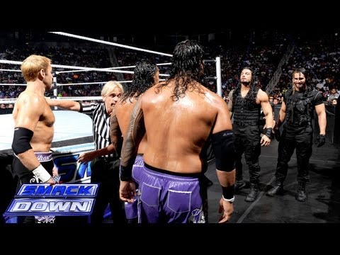 Christian & The Usos vs. The Shield: SmackDown, June 28, 2013 - UCJ5v_MCY6GNUBTO8-D3XoAg