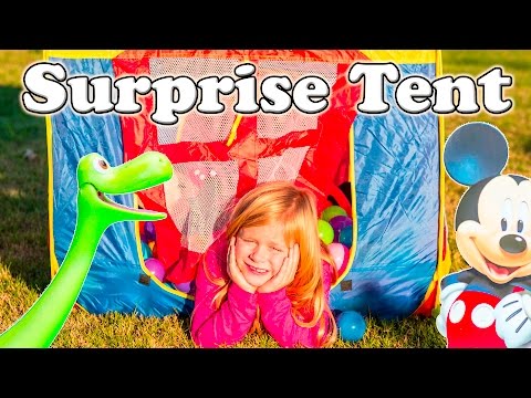 MICKEY MOUSE CLUBHOUSE Disney Surprise Tent Good Dinosaur Mickey Mouse Surprise Eggs Video - UC44eGZ76AJLHAxPaJ_MW2RA