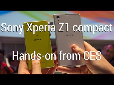 Sony Xperia Z1 Compact hands-on - UC-kFCSJLpxuJdgMnQz8Dvrg