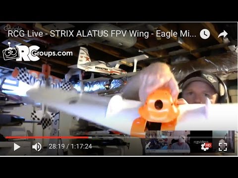 RCG Live - STRIX ALATUS FPV Wing - Eagle Micro Vector - UCJzsUtdVmUWXTErp9Z3kVsw