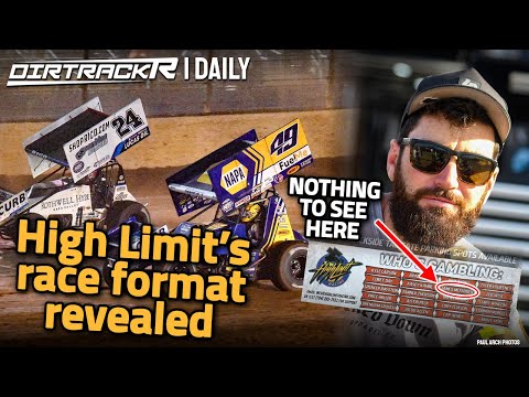 High Limit reveals format, accidently leaks 17th driver? - dirt track racing video image