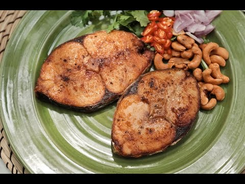 ปลาอินทรีย์ทอดน้ำปลา Deep Fried Mackerel with Fish Sauce : พลพรรคนักปรุง