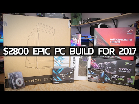 Building a $2800 7700K / GTX1080 Gaming System - January's RGB PC! - UCvWWf-LYjaujE50iYai8WgQ