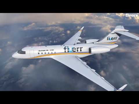 I will create amazing logo airplane youtube intro or outro video - Logo Animation Services