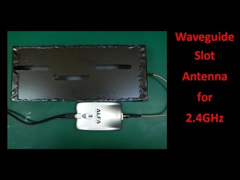 waveguide slot Antenna for 2 4GHz - UCHqwzhcFOsoFFh33Uy8rAgQ