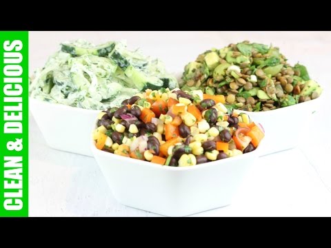 3 Tasty Summer Salad Recipes - C&D collaboration with Mind over Munch! - UCj0V0aG4LcdHmdPJ7aTtSCQ
