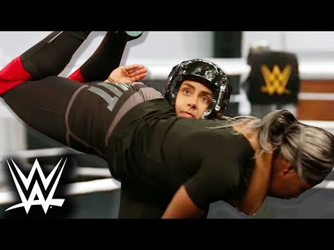 We Trained With WWE For A Week (Feat. Charlotte Flair & Naomi) - UCBUVGPsJzc1U8SECMgBaMFw