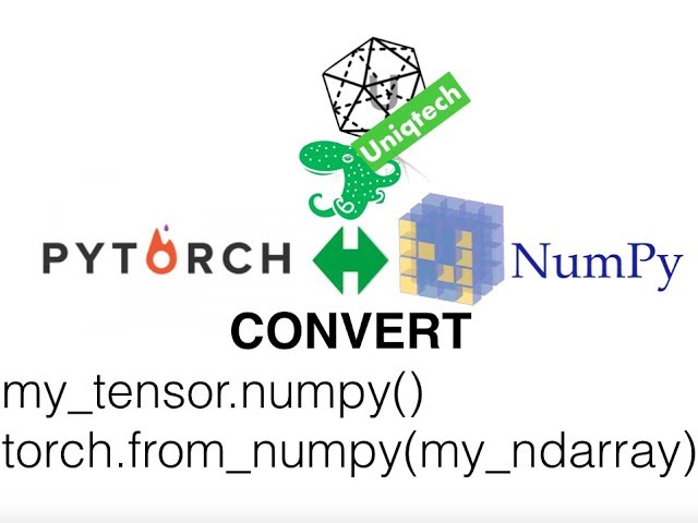 How to Convert Pytorch to Numpy