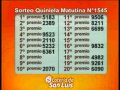 Quiniela Matutina de San Luis nº 1545 - 08 -09 -20