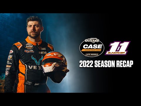 Gordy Gundaker | 2022 World of Outlaws CASE Construction Equipment Late Model Season In Review - dirt track racing video image