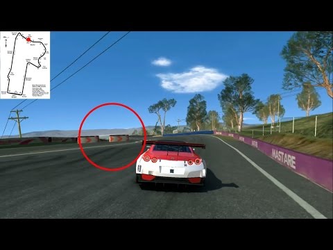Nissan gtr race track mode