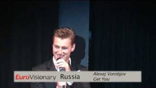 Alexej Vorobjov - Get You (Russia) Eurovision in Concert 2011
