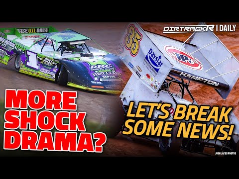 Plans revealed for &quot;The Most Hated Sprint Car Driver&quot; + More late model shock talk - dirt track racing video image
