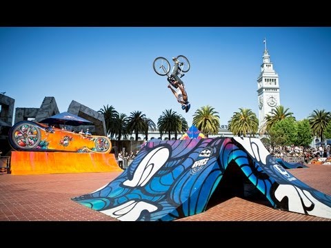 Fixed Gear & Street Art Contest - Red Bull Ride + Style 2013 San Francisco - UCblfuW_4rakIf2h6aqANefA