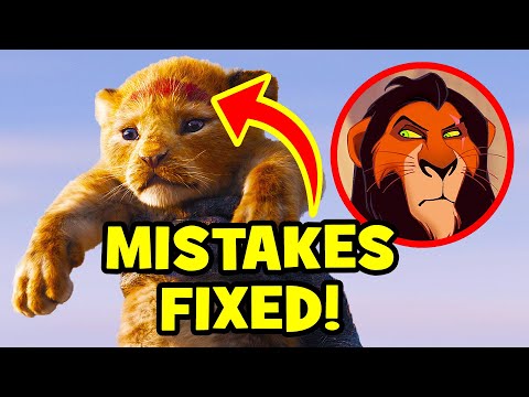 17 Disney Mistakes FIXED In THE LION KING (2019) - UCS5C4dC1Vc3EzgeDO-Wu3Mg