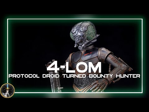 4 LOM Protocol Droid turned Bounty Hunter