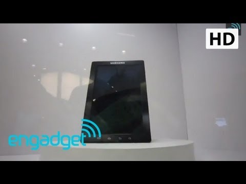 Samsung 10.1-inch Plastic LCD Prototype | Engadget at SID 2011 - UC-6OW5aJYBFM33zXQlBKPNA