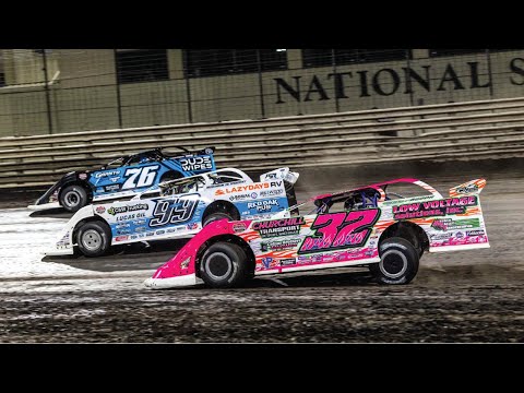 Lucas Oil Late Model Dirt Series | Feature - Friday Prelim - #LucasLMNats | Knoxville Raceway - dirt track racing video image