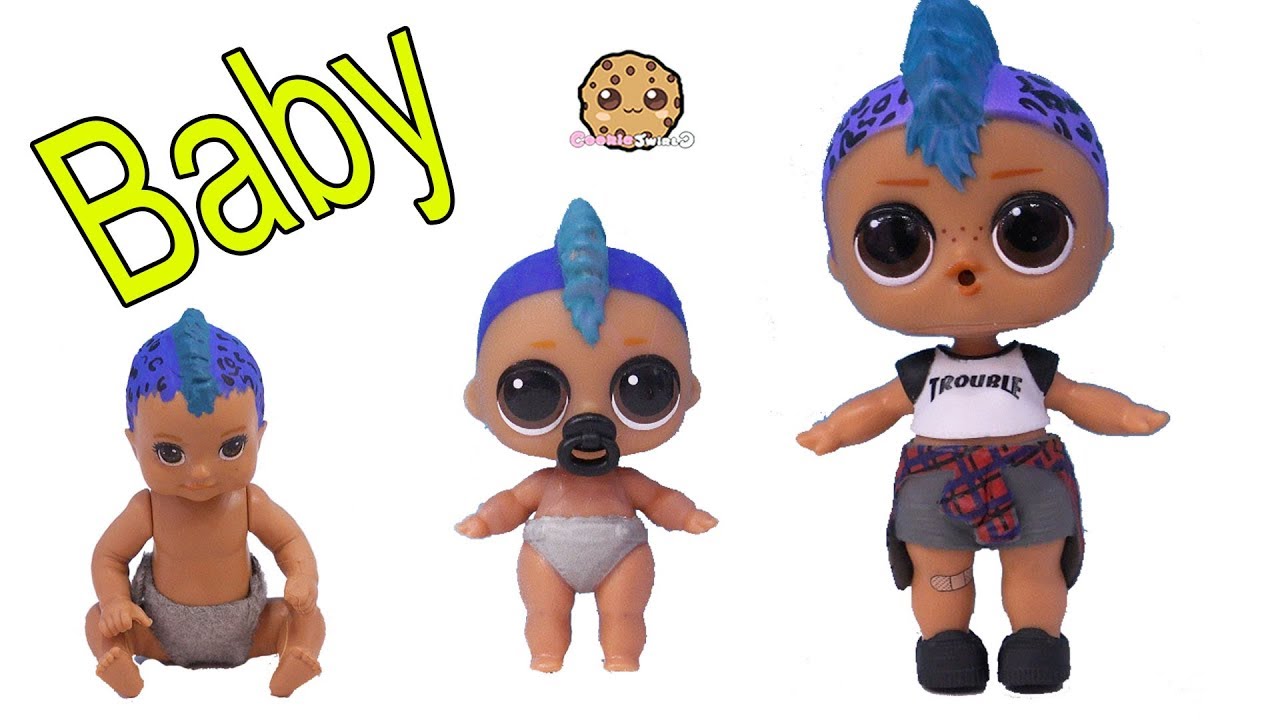 DIY Custom LOL Surprise Punk Boi As Barbie Baby ! Painting Craft Video