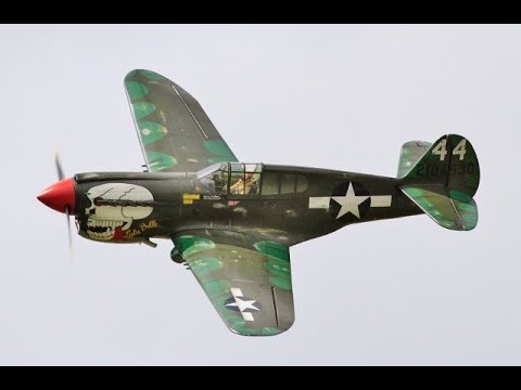 1/5 SCALE ZIROLI RC CURTISS P-40 WARHAWK "LULU BELLE" - TWO WHEELS UP LANDINGS ! - 2018 - UCMQ5IpqQ9PoRKKJI2HkUxEw