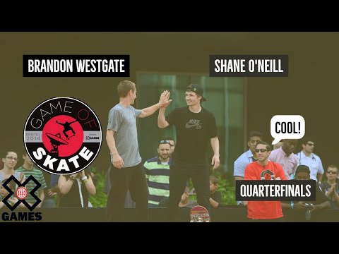 Shane O'Neill vs. Brandon Westgate - Game of Skate Quarterfinals - ESPN X Games - UCxFt75OIIvoN4AaL7lJxtTg