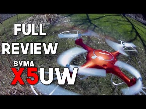 Syma X5UW Altitude Hold Wifi FPV Unboxing Full Review and Flight Test - UCMFvn0Rcm5H7B2SGnt5biQw